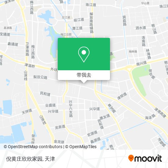 倪黄庄欣欣家园地图