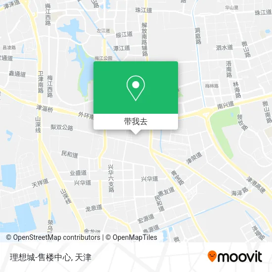 理想城-售楼中心地图