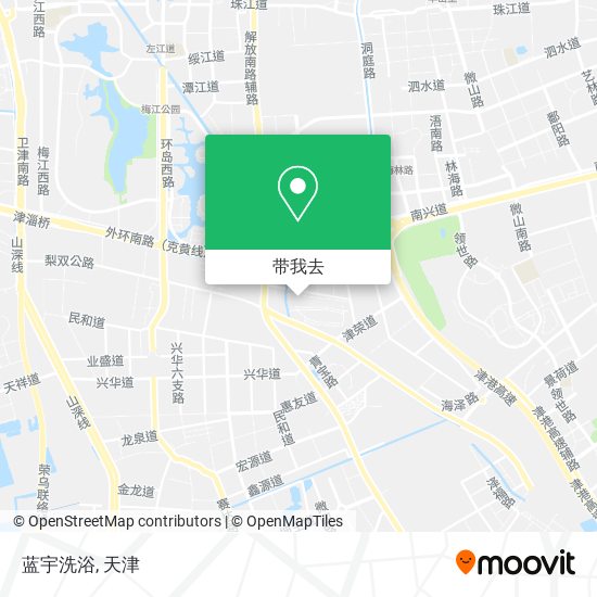 蓝宇洗浴地图