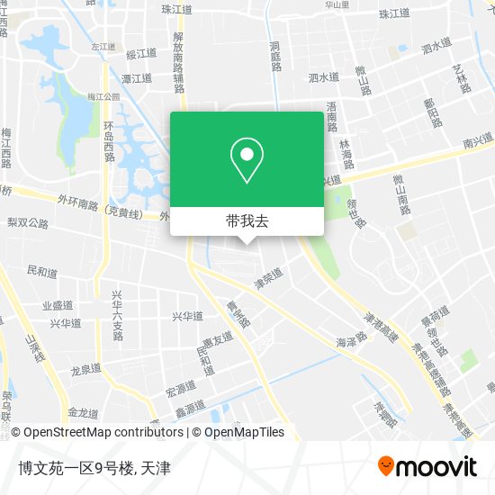 博文苑一区9号楼地图