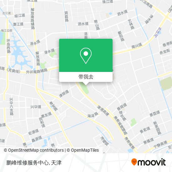 鹏峰维修服务中心地图