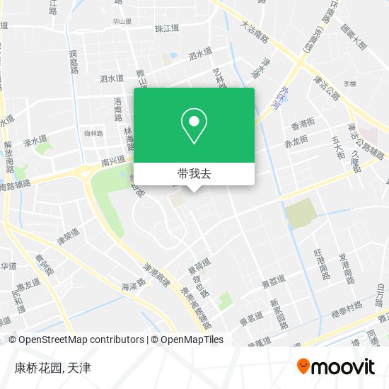 康桥花园地图