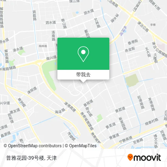 普雅花园-39号楼地图