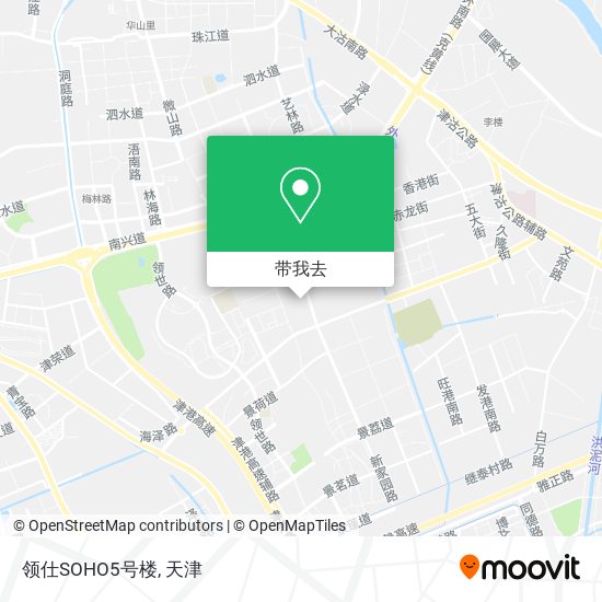 领仕SOHO5号楼地图