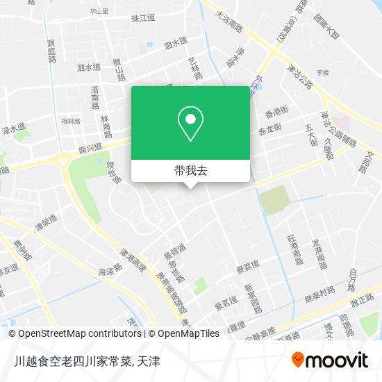川越食空老四川家常菜地图