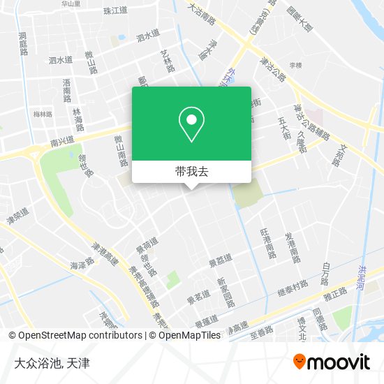 大众浴池地图