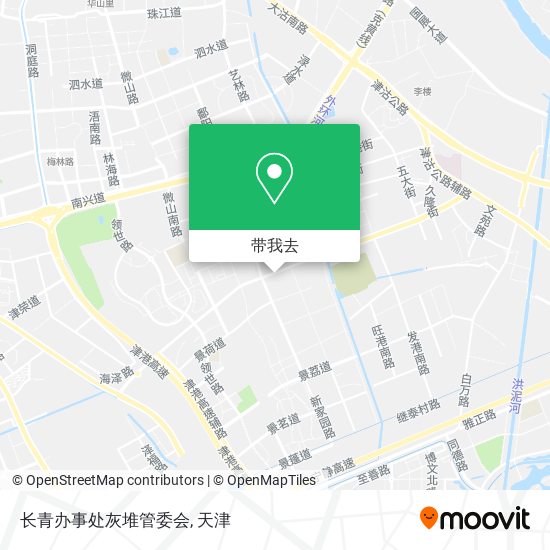 长青办事处灰堆管委会地图