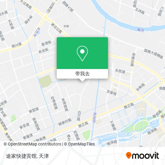 途家快捷宾馆地图