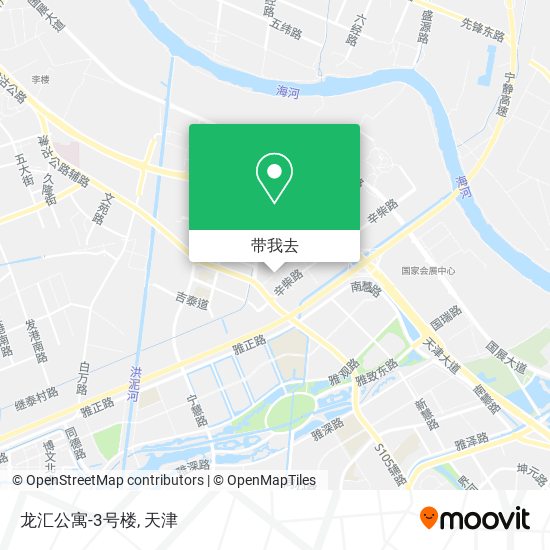 龙汇公寓-3号楼地图