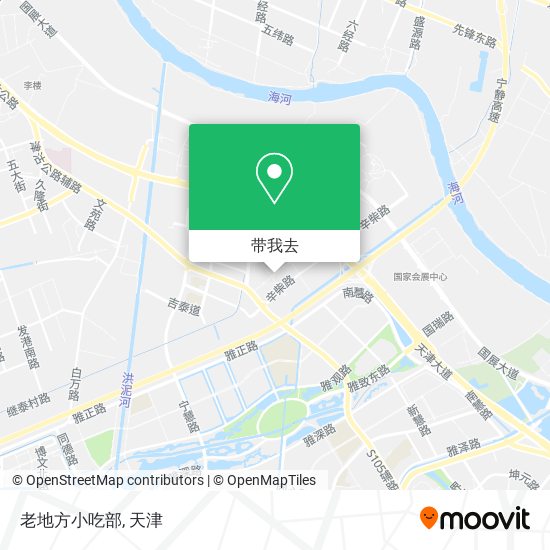 老地方小吃部地图
