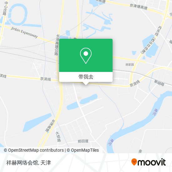 祥赫网络会馆地图