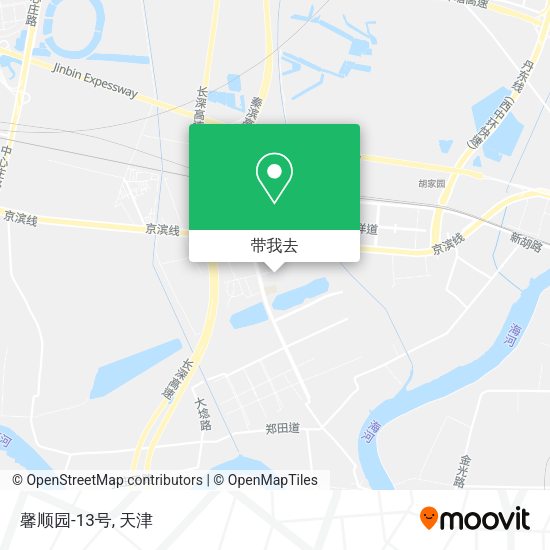 馨顺园-13号地图