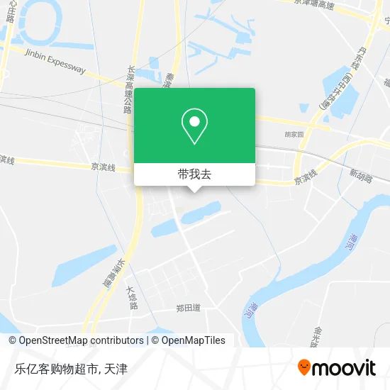 乐亿客购物超市地图
