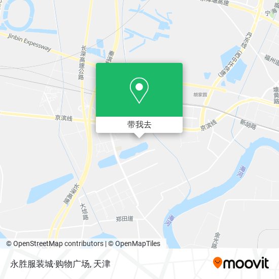 永胜服装城·购物广场地图