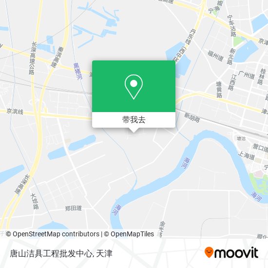 唐山洁具工程批发中心地图