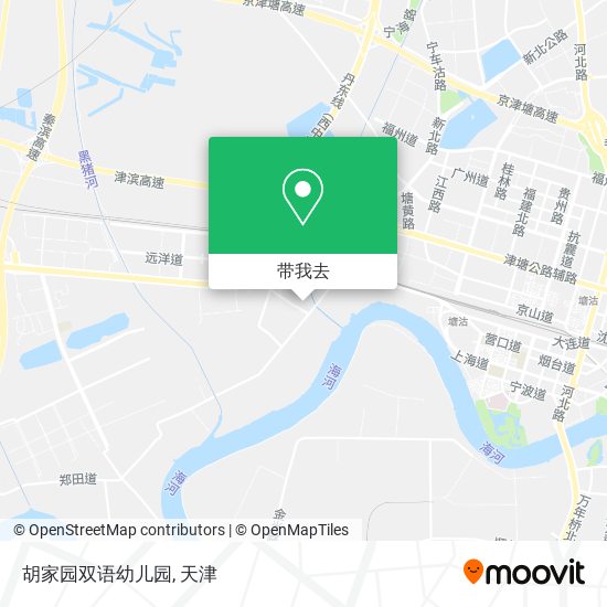 胡家园双语幼儿园地图