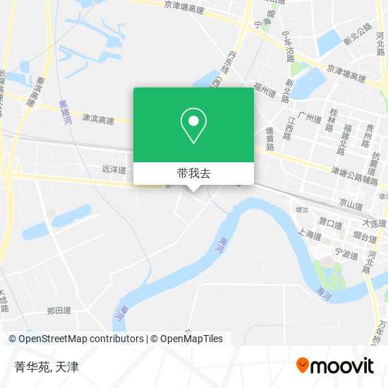 菁华苑地图