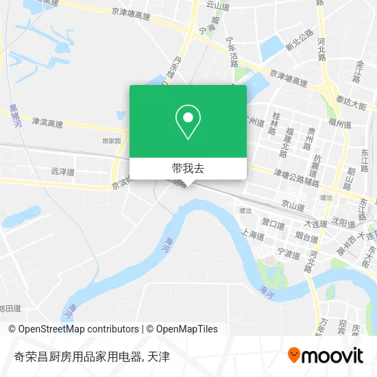 奇荣昌厨房用品家用电器地图