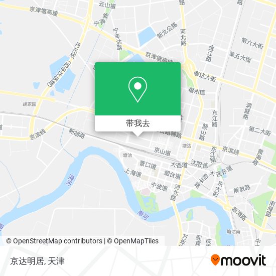 京达明居地图