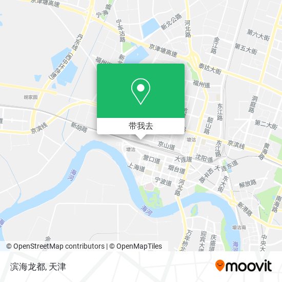 滨海龙都地图