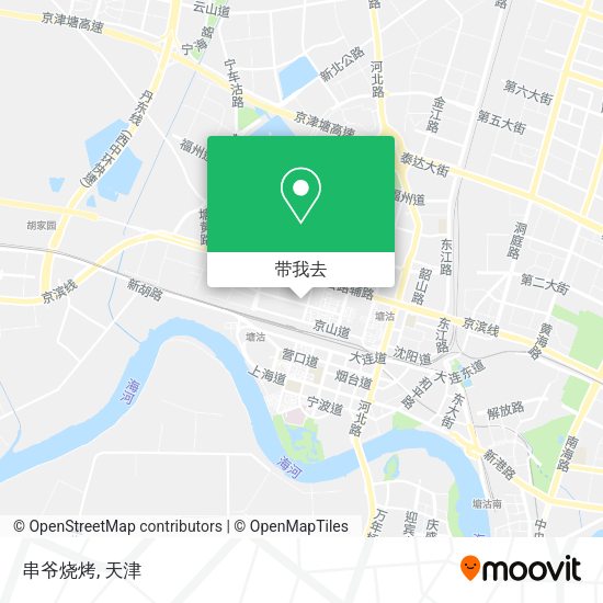 串爷烧烤地图