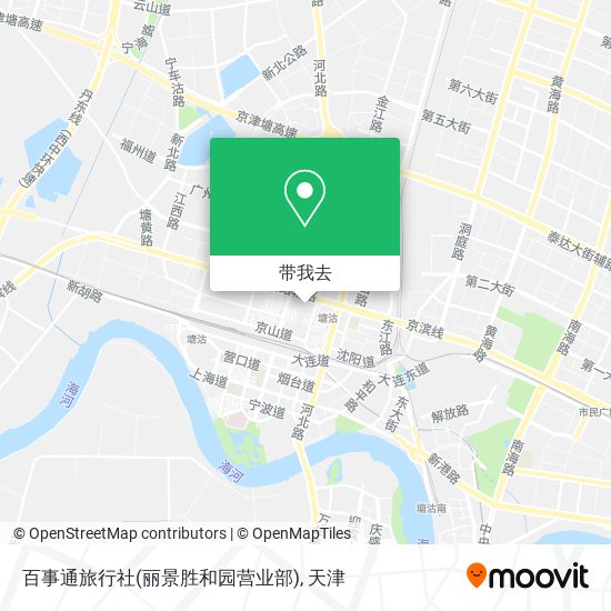 百事通旅行社(丽景胜和园营业部)地图