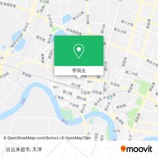 吉运来超市地图