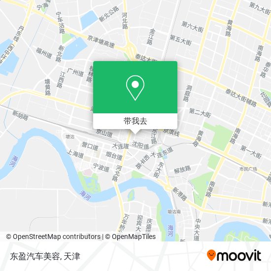 东盈汽车美容地图