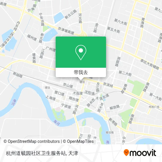 杭州道毓园社区卫生服务站地图
