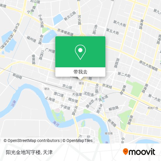 阳光金地写字楼地图