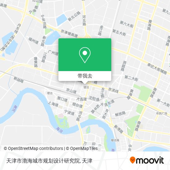 天津市渤海城市规划设计研究院地图