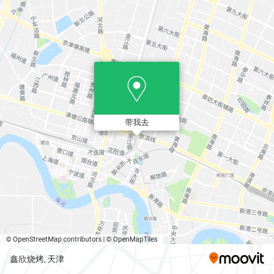 鑫欣烧烤地图