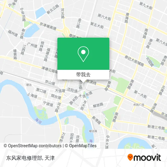 东风家电修理部地图
