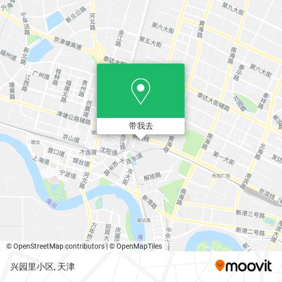 兴园里小区地图