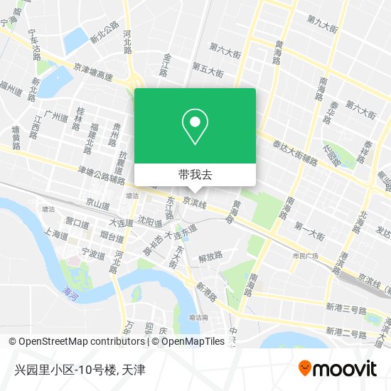 兴园里小区-10号楼地图