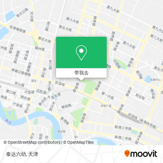 泰达六幼地图