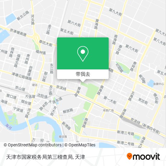 天津市国家税务局第三稽查局地图
