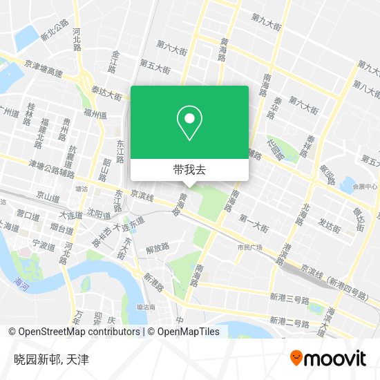 晓园新邨地图