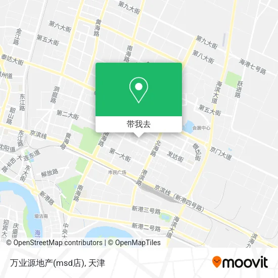 万业源地产(msd店)地图