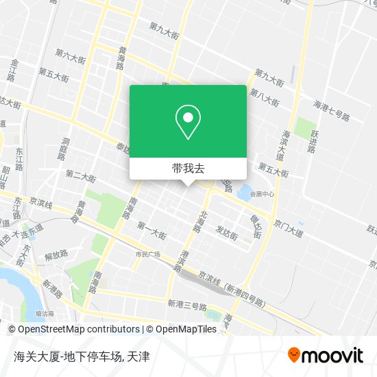 海关大厦-地下停车场地图