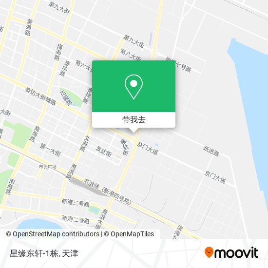 星缘东轩-1栋地图