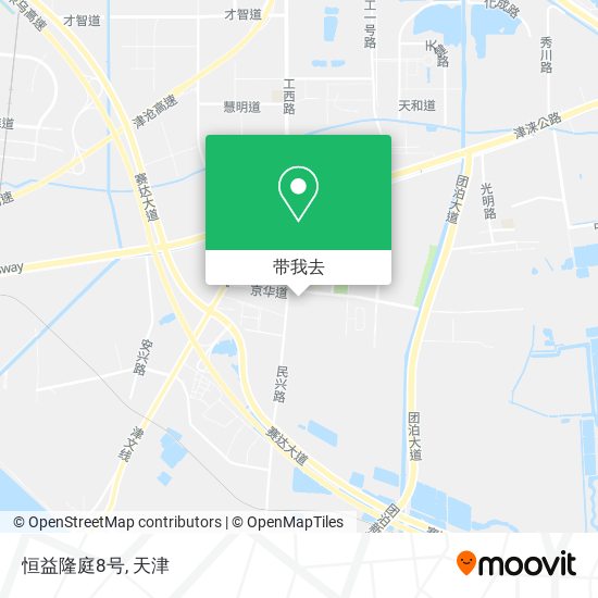 恒益隆庭8号地图