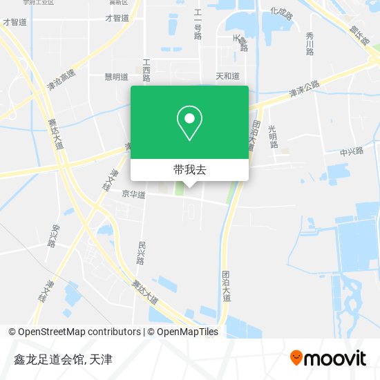 鑫龙足道会馆地图