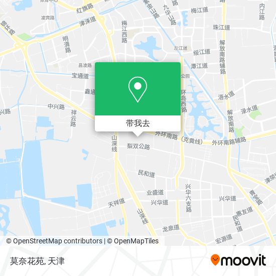 莫奈花苑地图