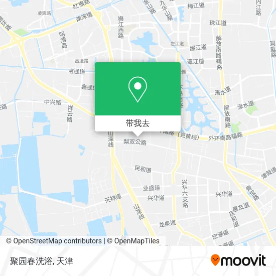 聚园春洗浴地图