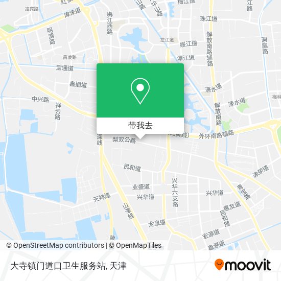 大寺镇门道口卫生服务站地图