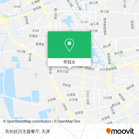 亮剑抗日主题餐厅地图