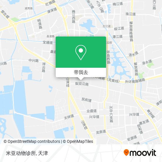 米亚动物诊所地图
