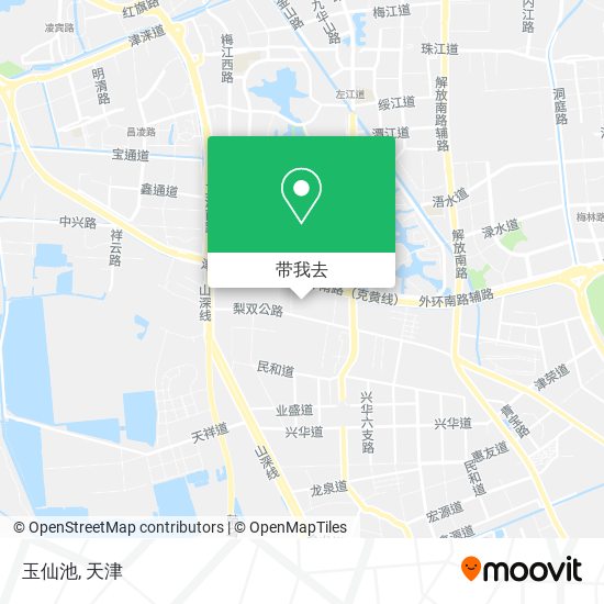 玉仙池地图