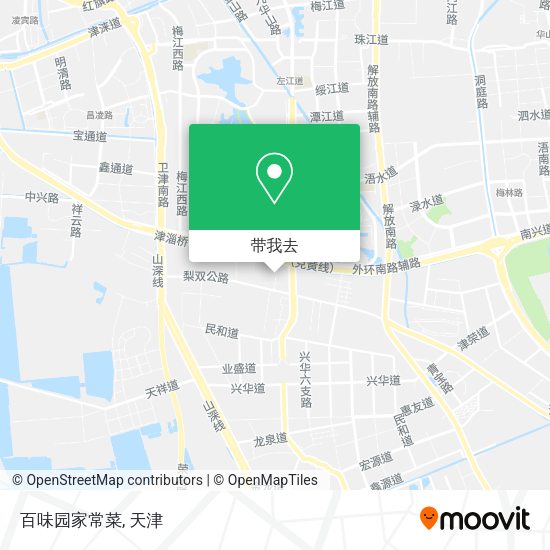 百味园家常菜地图